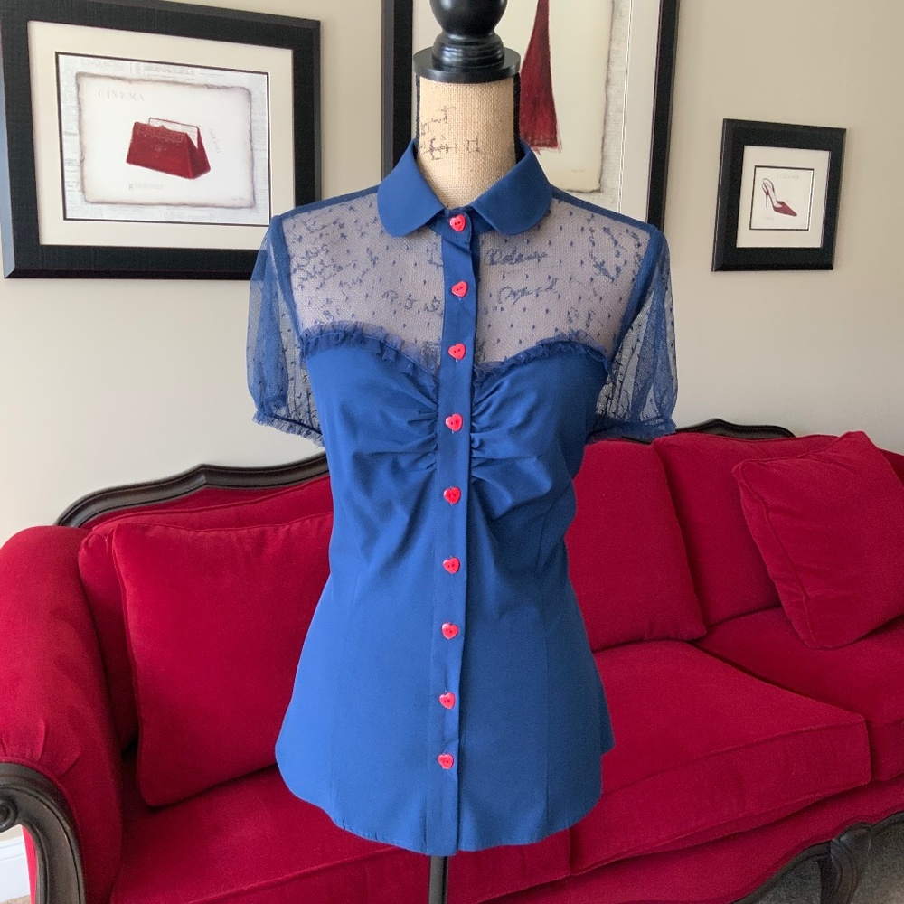 Fem 2 Toned Mesh Top!